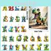Dinosaurier Weihnachts-Countdown-Kalender Mit Acryl-Dinosaurierfiguren Für Feiertagsdekoration