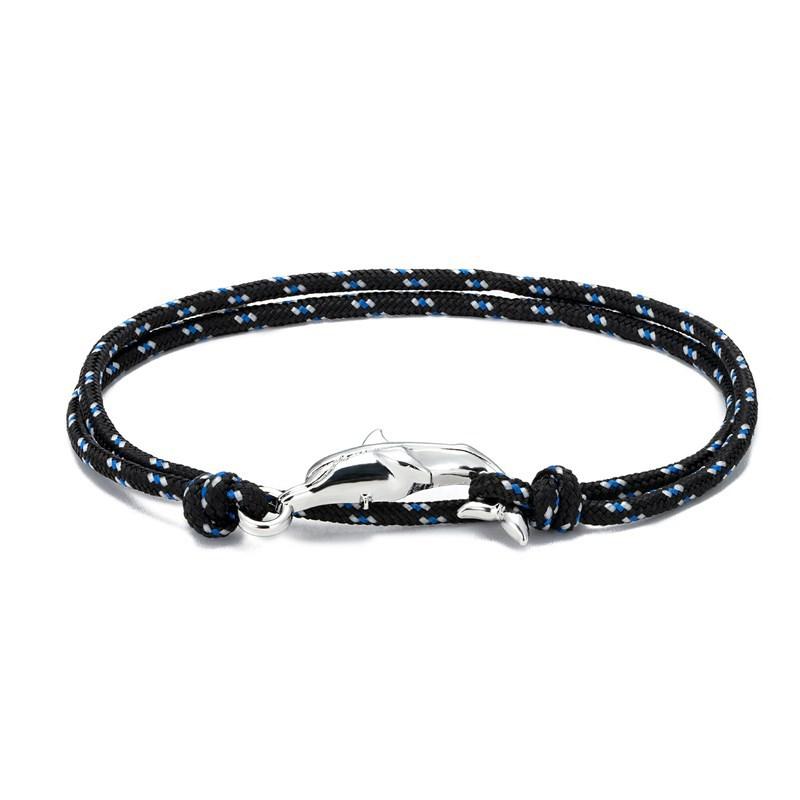 Little Fresh Dolphin Couple Bracelet Multi-Circle Adjustment Jewelry Ocean Series