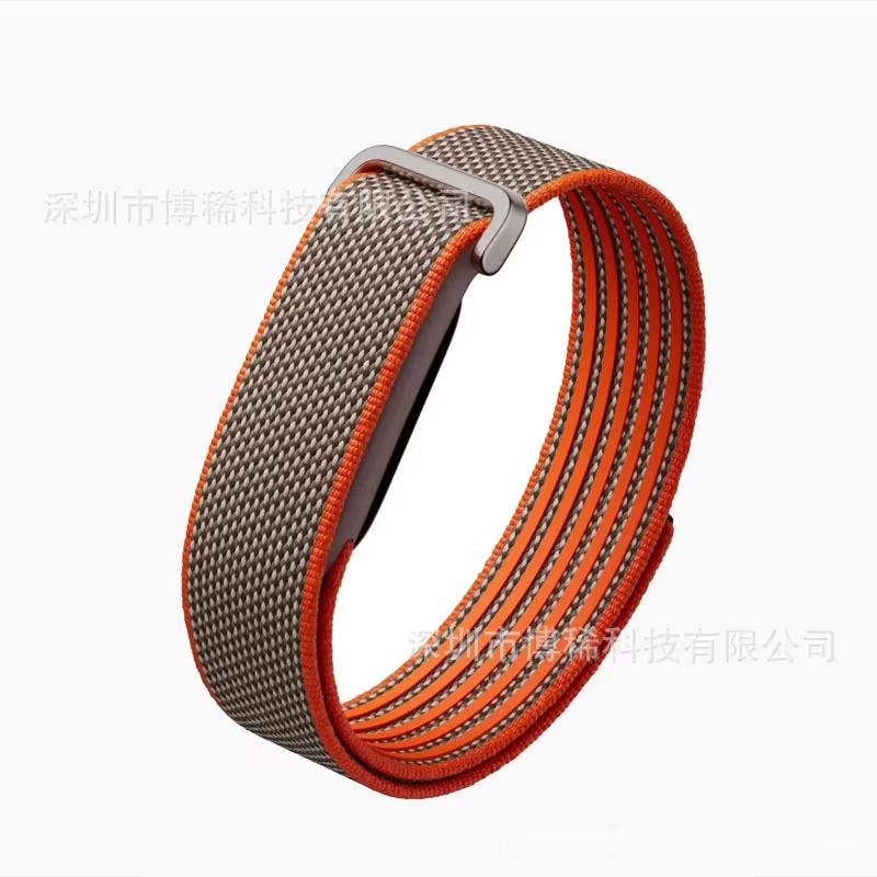 Per Google Fitbit Air Cinturino per Orologio in Nylon con Chiusura a Velcro Braccialetto Sportivo Cinturino per Orologio Intrecciato in Nylon Regalo di Festa
