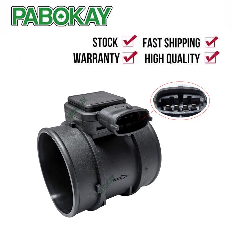 MASS AIR FLOW SENSOR FOR ALFA ROMEO FIAT OPEL ZAFIRA/FAMILY/B/Box 55353813 836647 93185443 5WK97012 5WK97012Z 74-10163