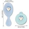 Portable Chiikawa Comb Cartoon Folding Airbag Comb Air Cushion Massage Hairdressing Comb Small Travel Mirror Comb Hair Tool Gift