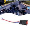 Motorcycle Switch Hazard Light Switch Button Double Flash-Emergency-Lamp