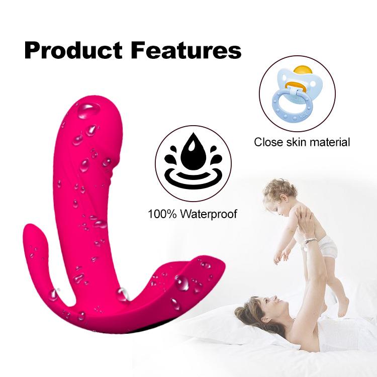 Dildo Vibrator Sex Toys for Women Bezdrátové kalhotky k nošení na dálku dults Anální Vaginální G Bod Klitoris Stimulátor Sex Shop