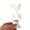 Micro Wind Turbine with LED Light Vertical Wind Generator with 2 Blades for New Energy Classes
