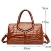 Fashion Crocodile Pattern Women Luxury PU Leather Handbag Female Design Shoulder Messenger Bag Large capacity Casual Ladies Tote