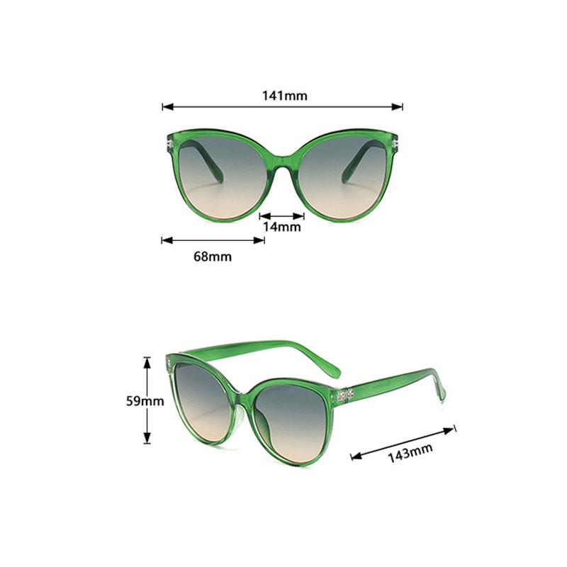 Ochelari de soare cu ramă mare Y2k pentru femei, ochi de pisică, pentru bărbați, pentru conducere în aer liber, umbrelă de soare, decorare, ochelari cu ramă supradimensionată, protecție UV