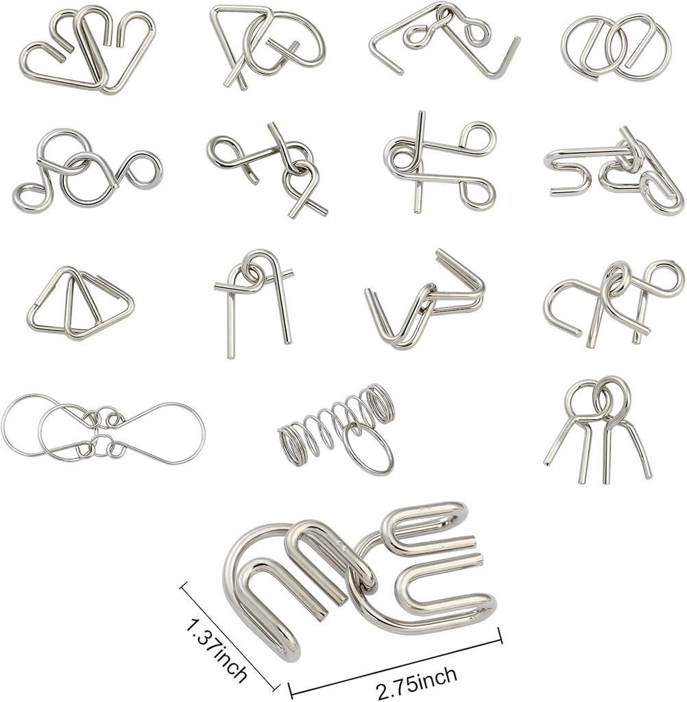 Unlocking Stainless Steel Rings in China: Puzzle Game for Children's Logical Thinking and Intelligence Development