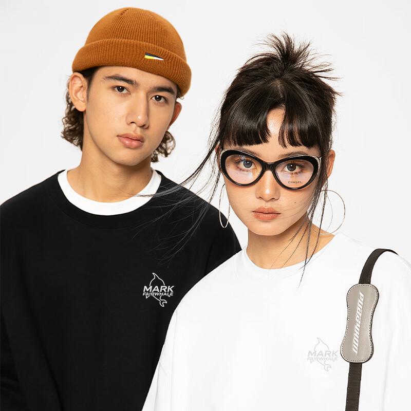 Mark Fairwhale Unisex Loose Fit Round Neck Long Sleeve Sweatshirt