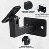 Swivel Handrail Brackets Heavy Duty Adjustable Square Hand Rail Brackets for Staircase Stair, Pack of 4