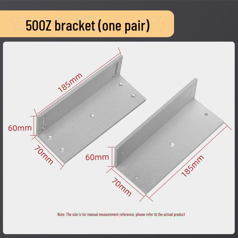 180 kg schweres Magnetschloss für eine Tür mit ZL-Halterung und 350 LC schweres elektromagnetisches Schloss für Doppeltüren mit Saugplatte für rahmenlose Glastüren.
