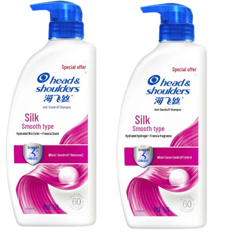 

Head & Shoulders Anti-Dandruff Silky Smooth Shampoo Twin Pack