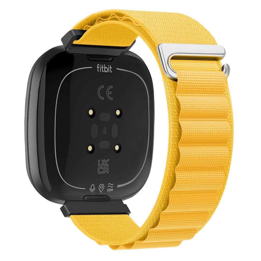 Alpine Loop Nylon Strap For Fitbit Versa 4/3 Smartwatch Replacement Sports Bracelet Wristband For Fitbit Sense 2/1 Accessories