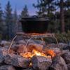 Portable Camp Fire Cooking Racks Stainless Steel Folding Grill Rack Campfire Grill  Outdoor Cooking