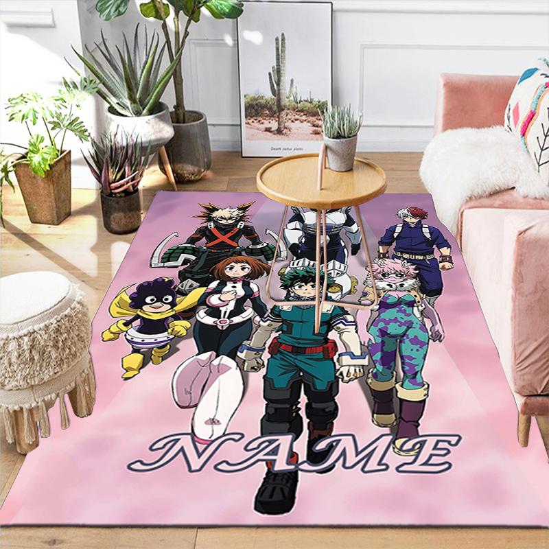 Custom 1Pc Hero Plaza Adventure Rug Office Carpet Indoor Outdoor Entrance Doormat Nonslip Soft And Comfortable Living Room D2915121