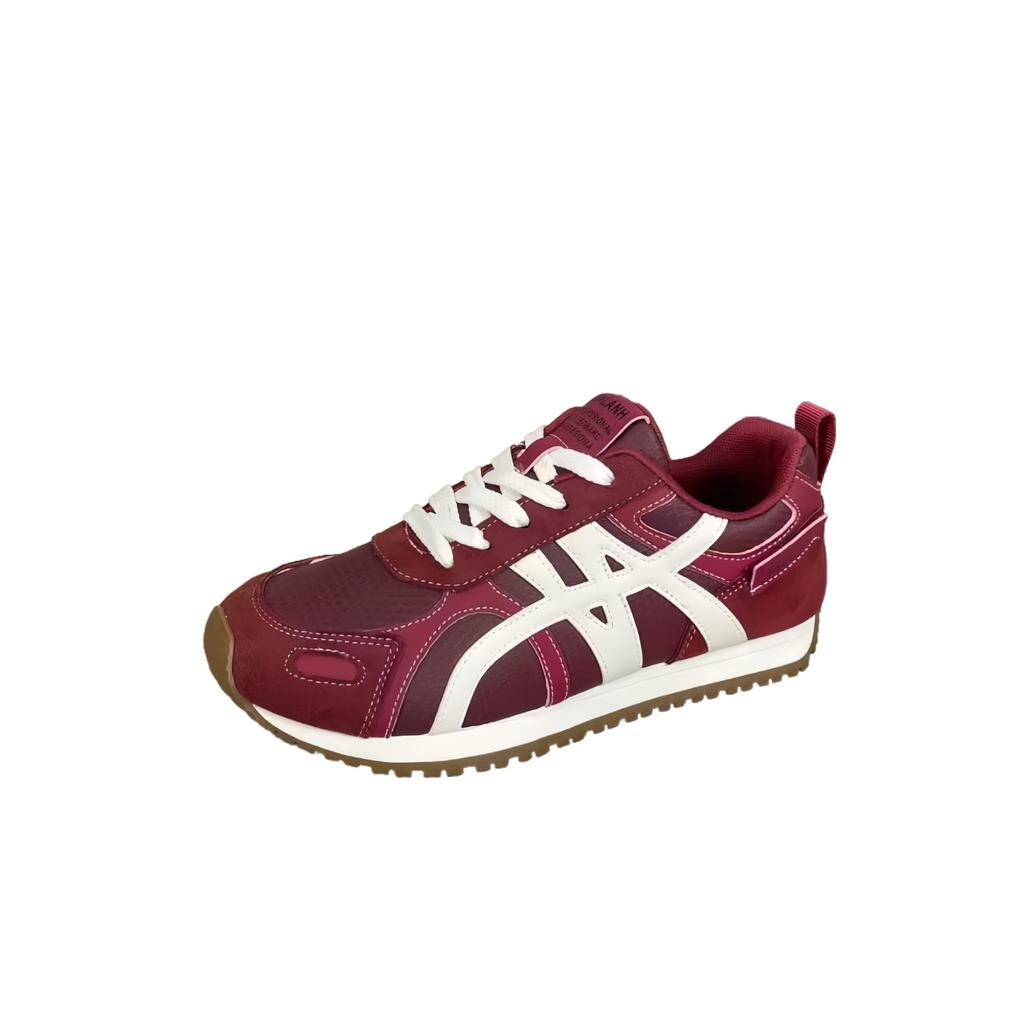 Mesh Lace-up German Training Shoes Women's Autumn 2025 New Fashion Versatile Sports Leisure Lightweight Low-top Forrest Gump Shoes