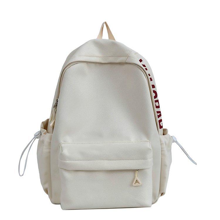 Schoolbag high value ins schoolbag female college students versatile simple lightweight students junior high school high school large capacity