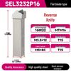 CNC SER2020K16 2525M22 External Threading Tool Holder - Shock-Resistant Lathe Tool for External Diameter Clamping