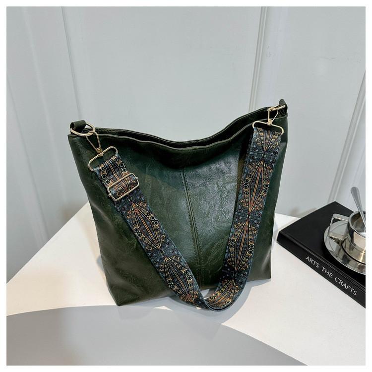 2024 Spring New Fashion Street Tide Large Capacity Casual Shoulder Diagonal Crossbody Tote Bag Women's Bag