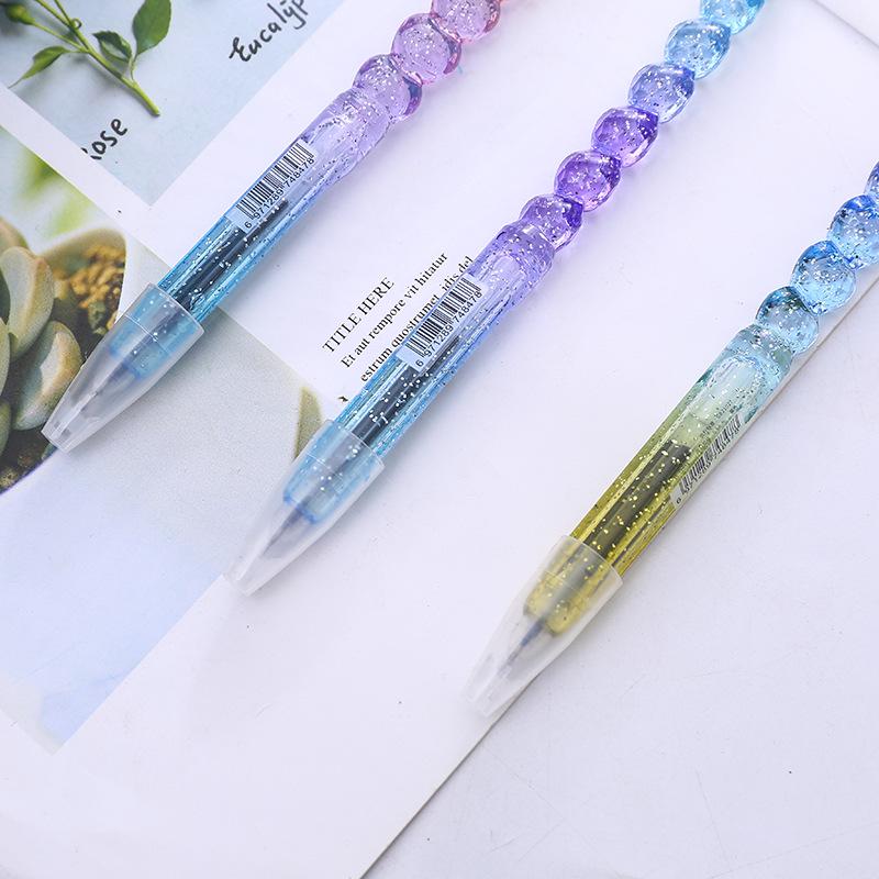 1 pc Lovely Cute Romantic Fluffy Ball Pen Ribbon Pen Princess Writing Kids Gift