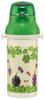 Skater Water Bottle for Kids, 480ml, Direct Drink, Plastic, One-Touch Opening, Dishwasher Safe, Made in Japan, Pikmin Design, for Boys and Girls,