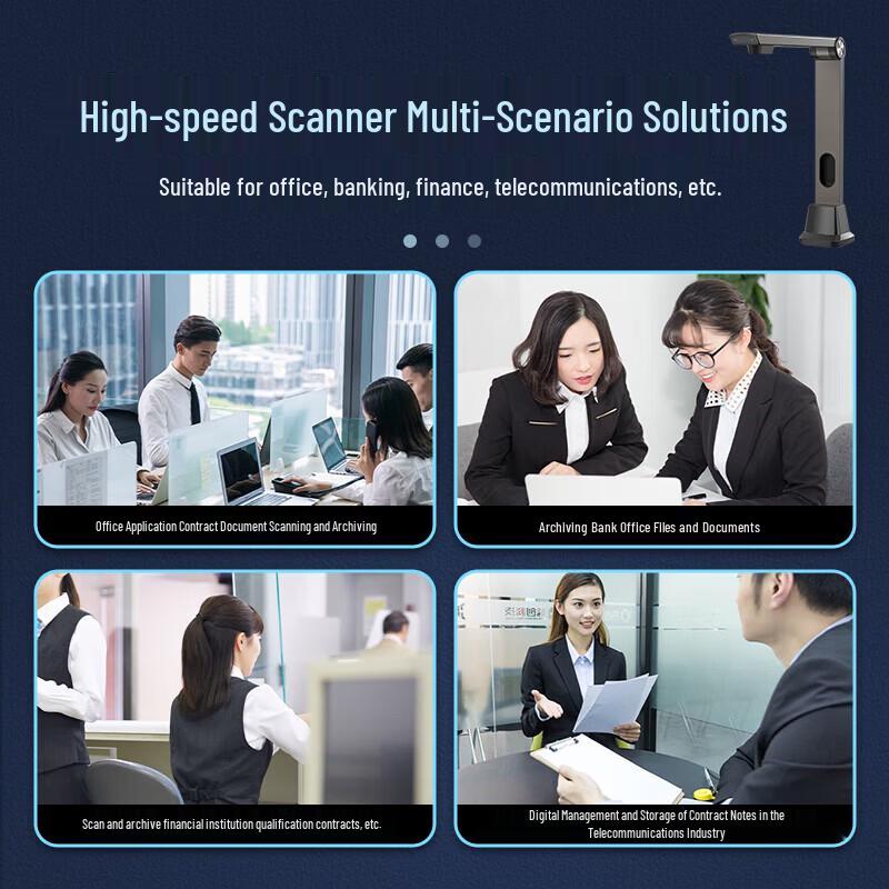 Eloam S1840 Dual Camera Document Scanner CN plug (adapter included)