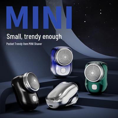 Portable Mini Electric Shaver - Rechargeable, Easy-to-Clean Razor with Long Battery Life for Men