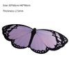 Decoration Butterfly Shape Butterfly Deskmat Wear-resistant Anti Slip Butterfly Mouse Pads Desk Protector Home