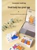 Cartoon Print Pocket Tissue: Student-Friendly Portable Wood Pulp Facial Napkins, Douyin Style.