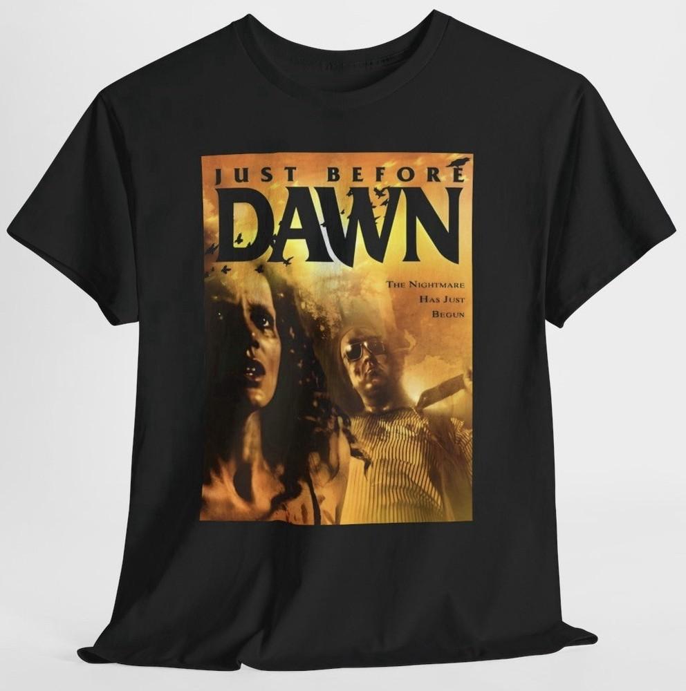 Just Before Dawn T Shirt - 80s Horror Slasher Cult Classic Halloween Art Tee Unisex T-Shirt