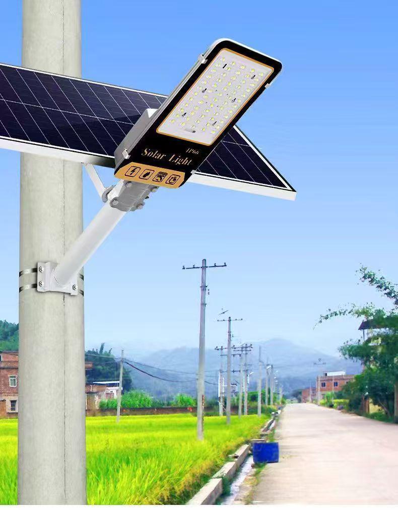 High-Power Ultra Bright Outdoor Solar Street Light with Rain and Lightning Protection