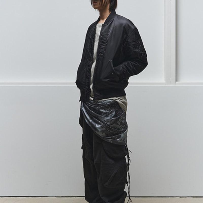 MAYA SAPANA Cotton Mini Scarf (Dark Grey)