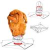 WuTuo Foldable Stainless Steel Roasting Chicken Rack