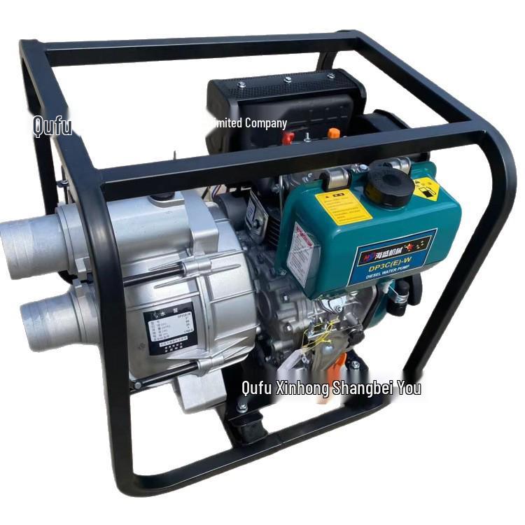 178F Air-Cooled Diesel Self-Priming Non-Clogging Sludge Pump with Widened Passage for Urban Flood Control.