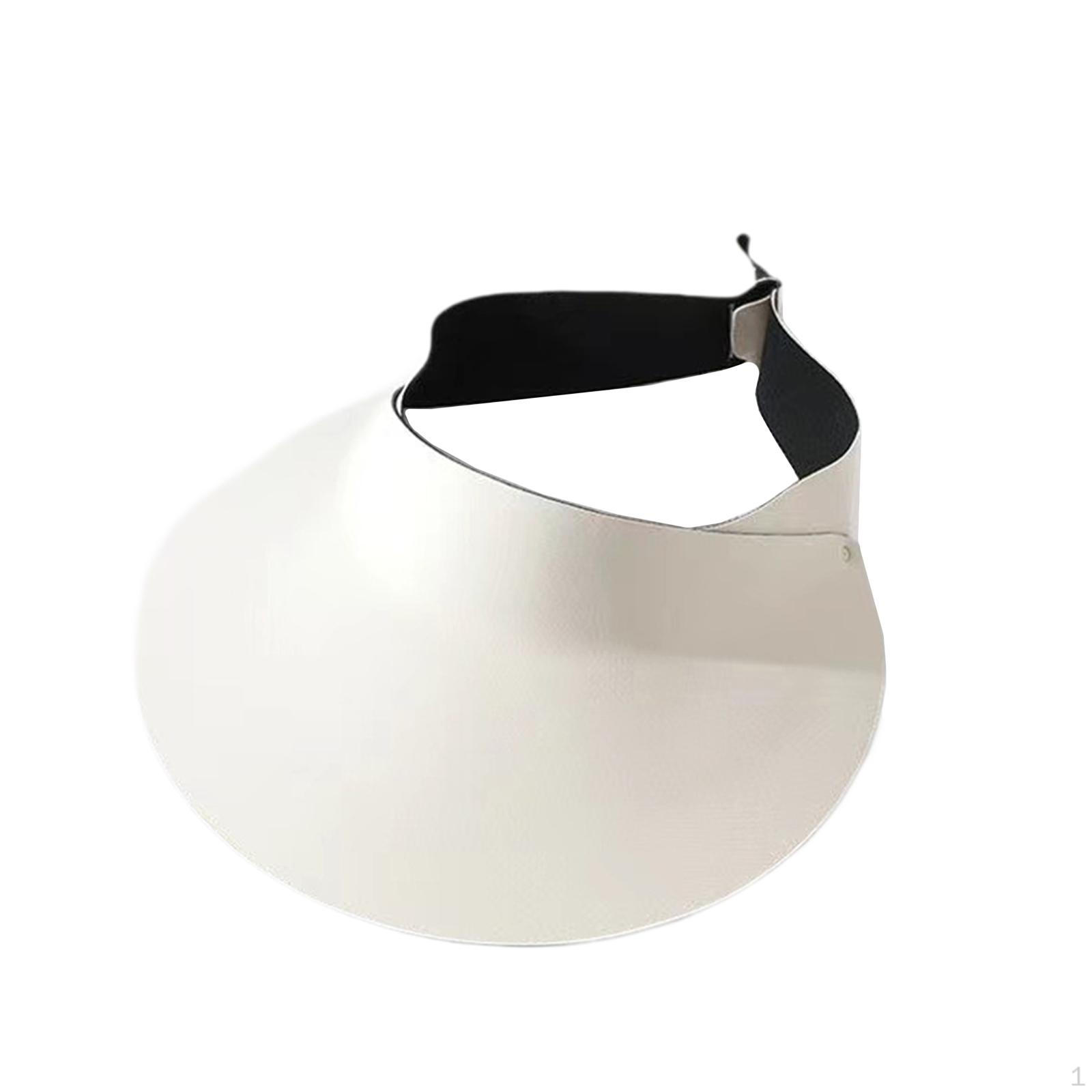 

Солнцезащитная шляпа с козырьком, регулируемая пляжная кепка для бега, путешествий, активного отдыха, походов белый