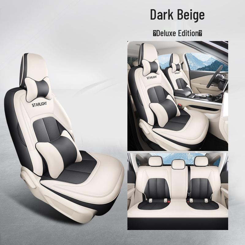 Universal Full Leather Car Seat Cushion for Wuling Xingguang: All-Season Comfort