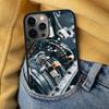 Car Parts Auto Mechanic Soft Phone Case for iPhone 17 Air 16e Pro Max 15 Pro 13 14 Plus 11 12 MagSafe Magnetic Coque