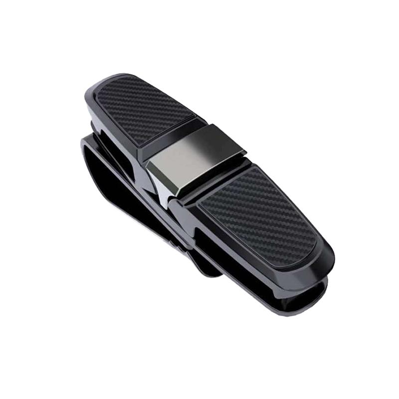 1 Pièce Porte-Lunettes de Voiture Support Pare-Soleil Clip Porte-Lunettes de Soleil Support Strass Portable Lunettes de Soleil Clip Cristal Décoration