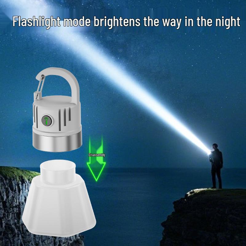 Portable Multi-Scene Light: Outdoor Camping, Hiking, Water Bottle, Baby Bottle, Atmosphere, Hanging, and Spotlight