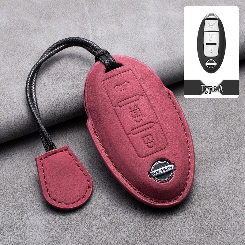Nissan Car Key Cover for Qashqai, Teana, Tiida, Paladin, Murano, Sylphy, and X-Trail Models