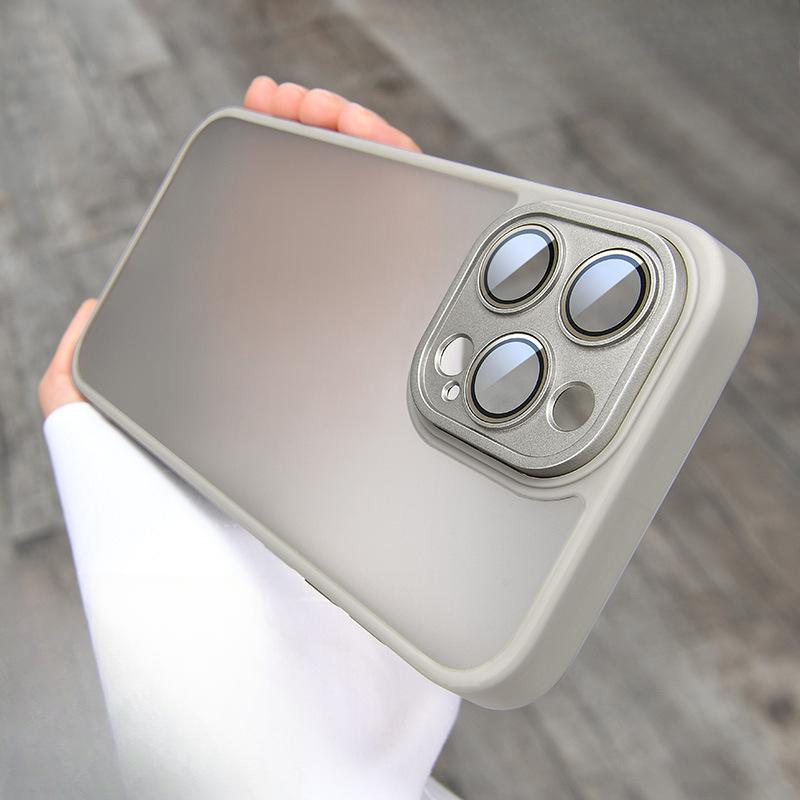 

Чехол для мобильного телефона Apple 16 14 Полностью закрывающий объектив Подходит для iPhone 15PRO Матовый магнитный защитный чехол Magsafe iPhone 16promax