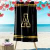 Appalachian State Mountaineers Print Beach Towel, Large Soft Quick Dry Towel for Beach Camping Swimming
