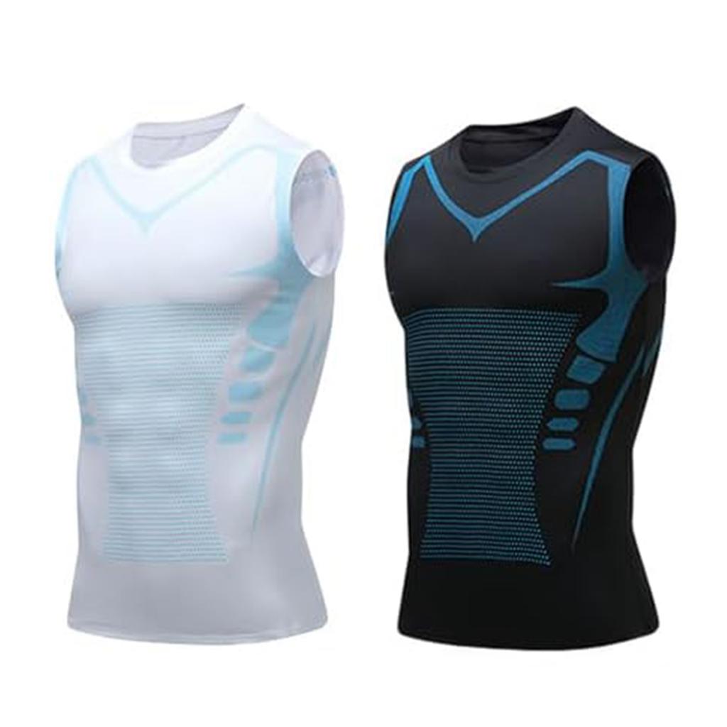 Men Sleeveless Swim Shirt Quick Dry Surfing Rash Guard Top for Beach Swimming Sun Protection and Comfort