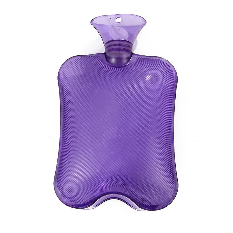 Transparent PVC Hot Water Bottle – Perfect for Warming Hands and Feet In Winter. Flushable and Essential for Staying Cozy.