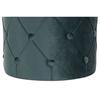Fotpall - 36 x 36 x 44 cm - Sammet - MDF-trä - Set om 2