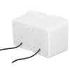 Desktop Speaker USB Powered Heavy Subwoofer Desktop   LED Speaker for PalyStation4 Home Computer Laptop