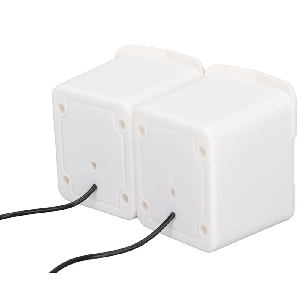 Desktop Speaker USB Powered Heavy Subwoofer Desktop LED Speaker for PalyStation4 Home Computer Laptop