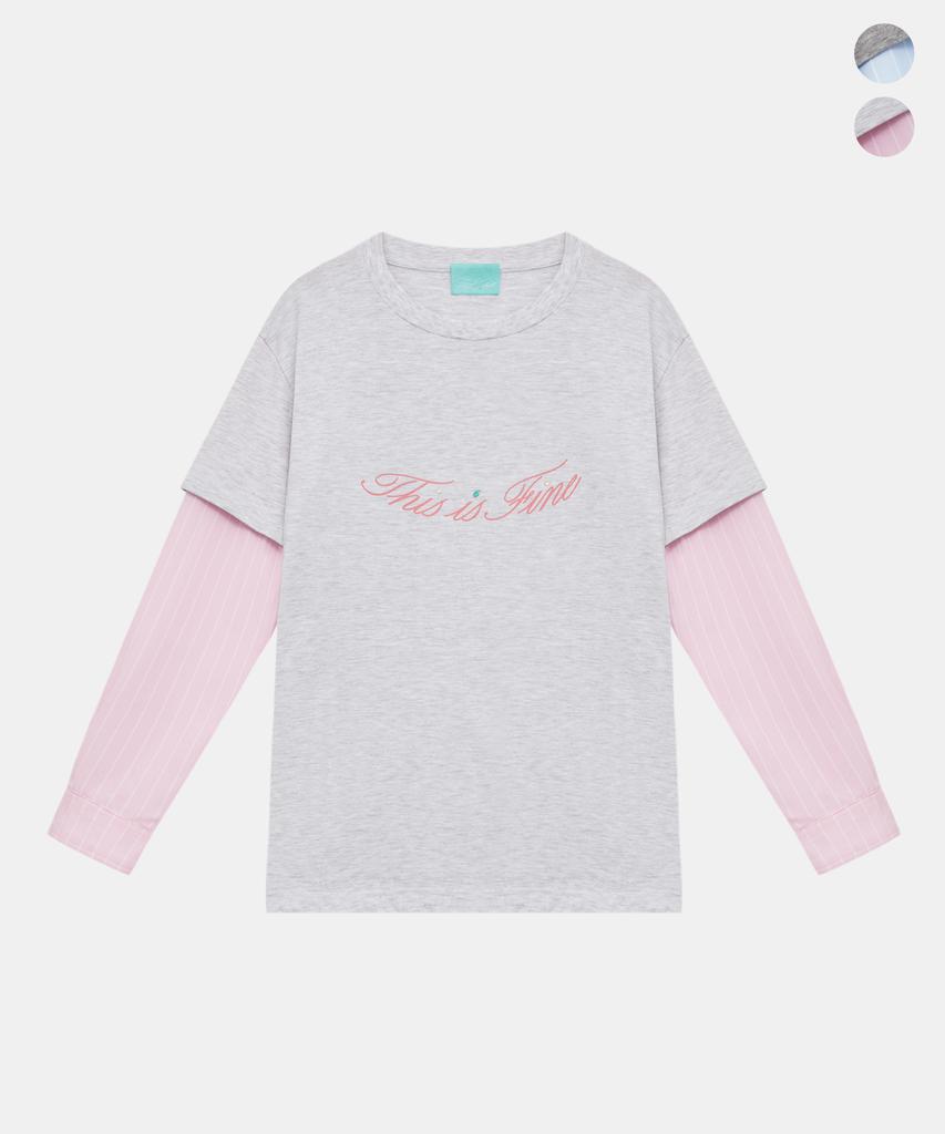 Diseuijeupain Relaxed Double Layer Tee (2 Colors)