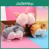Chaveiro de Pelúcia Adorável Bumbum de Corgi Algodão PP Macio Brinquedo Animal Argola de Chave Fofo