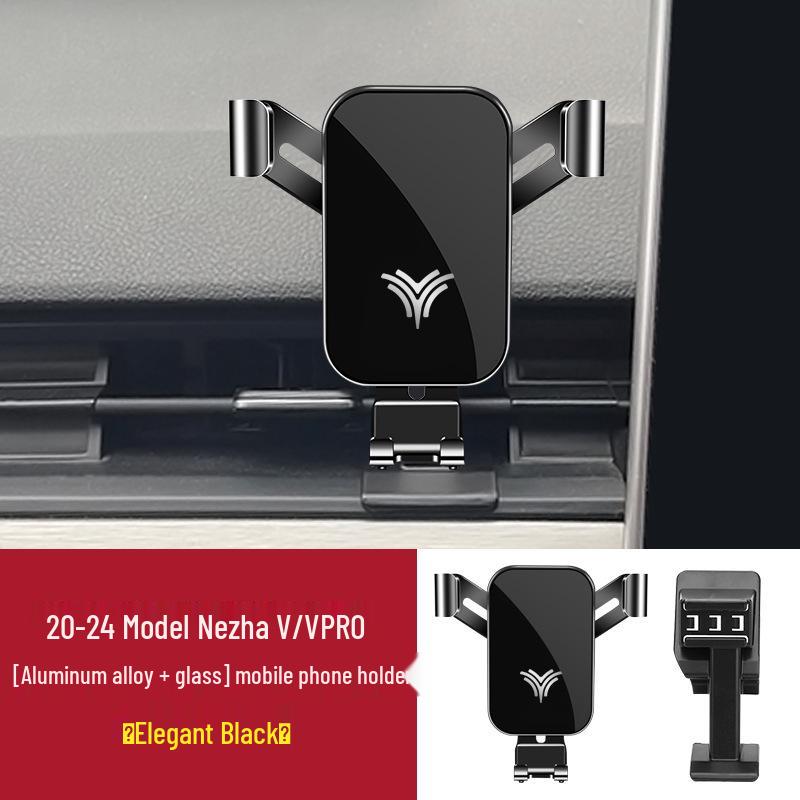 Nezha UV AYA PRO Car Phone Holder - Air Vent Navigation Decoration Elegant Black