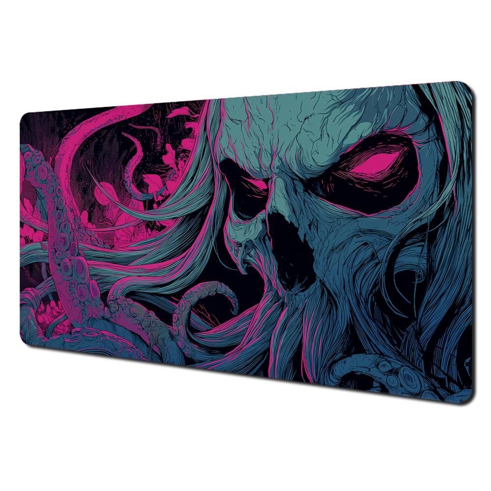Death God Octopus Mtg Playmat Magic Card Mat With Stitched Edge Nonslip Durable Tabletop Playmat Board Game Mat For Tcg